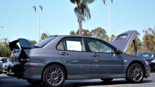 This Lancer Evo Has Only 9 Miles On It And It's Going For Over $100,000